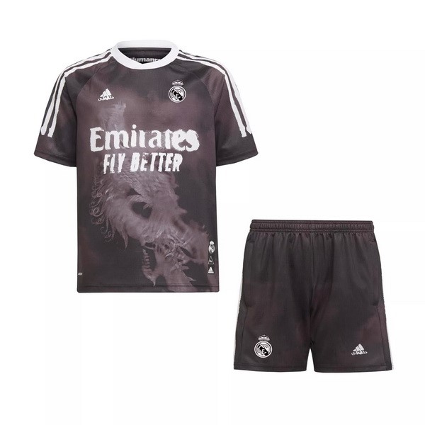Camiseta Real Madrid Human Race Niños 2020-21 Negro